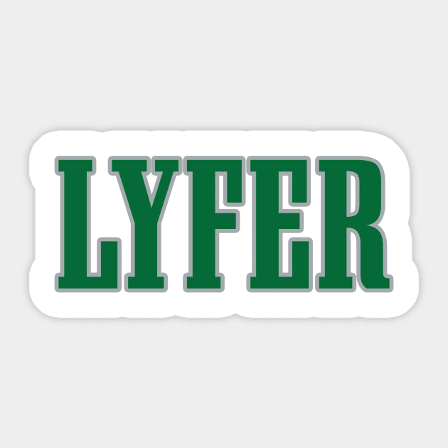 Philly LYFER!!! Sticker by OffesniveLine